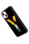 Matte Compatible Black Case for Apple iPhone 13 Mini – Soft Silicone, Protector, Shock Absorbing Cover - 3