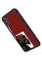 iPhone XS Max Compatible Matte Black Compatible Case Soft Silicone, Protector, Shock Absorbing Cover - 3