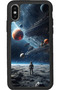 iPhone XS Max Matte Black Compatible Case Soft Silicone, Protector, Shock Absorbing Cover