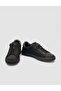 Knitwear Black Lace-Up Men's Sports Shoes - 4