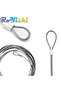 80Pcs M2 1-100Pcs Double Hole Cable Crimp Sleeve M1 to M12 Wire Ferrules 8-Shape Aluminum Cable Stop - 5