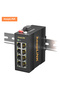 45-8TXm KeepLiNK Industrial 8-Port Megabit Ethernet Switch Unmanaged Plug and Play - 7