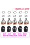10K Ohm 5 Set WH148 15MM Linear Potentiometer Kit 3pin B1K B2K B5K B10K B20K B50K B100K B250K 500K 1 - 7
