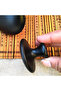 Default Mushroom Shape Massage Stone Warmer Natural Basalt Hot Stone Massage Beauty Tool for Facial - 7