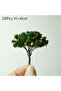 Light Grey 20Pcs Model Trees Train Railroad Micro Landscape Layout Diorama Scale Tree 7cm Decorate B - 2