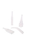 4Pcs/Set Blackhead Removal Glass Pipes Face Pore Cleanser Vacuum Extractor Tube - 8
