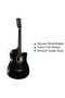 38 Inch Classical Guitar Kit With 6 Strings Gig Bag Tuner Picks Strap For Beginners Adults Kids - 3