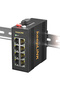 45-8TXm KeepLiNK Industrial 8-Port Megabit Ethernet Switch Unmanaged Plug and Play - 8