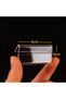 25 Pcs Sign Transparent Acrylic Display Holder Price Card Tag Label Set Counter-Top Stand 20*40mm... - 8