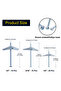 0.25inch-10pcs Heavy Duty Hollow Wall Anchors for Drywall Ceiling, Toggle Bolts and Wing Nut Kit, 3 - 2
