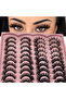20 Pairs Dramatic Volume 3D Faux False Eyelashes for Natural Looking Eyelash Extensions and Makeup