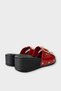 Casual Slippers - Stylish Orthopedic Summer - Home Beach Vacation Work Slippers Red - 5