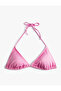 Triangle Bikini Top Halter Neck Covered