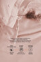 Ash Pique Set (Bed Cover) Double Cotton 3 Pieces Soft Daily Powder - 2