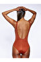Basic Swimsuit U-Neck Strap Covered - 4