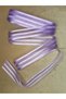 Lilac Satin Striped Chiffon Ribbon 3 cm - 10 Meters. Organza Ribbon - 2