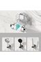 2-Pack Shower Head Holder, Wall Mount Suction Cup Adjustable Handheld Shower Bracket - 5