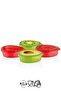 Stylish Design Storage Container with 4 Leakproof Lids - 2