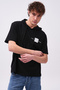 Men's Front and Back Never Printed Hooded T-Shirt