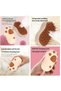 3-in-1 Pet Steam Brush,Rechargeable Silicone Self-Cleaning Spray Brush for Cats and Dogs,Hair Removal and Massage Tool - 5
