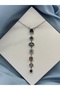 Colorful Stone Y Necklace Steel Necklace - 2
