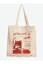 Girl in Red Cloth Bag, Tote Bag