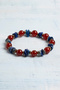 Certified Lapis Lazuli and Red Agate Natural Stone Bracelet - 2