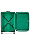 Color Block Softside 81cm 4 Double Wheel Expandable Check-In Luggage Trolley Black - 3