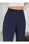 Women's Navy Blue Palazzo Pants Navy010001 - 2