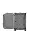 Vibrave 68cm Medium Softcase 4 Double Wheel Expandable Check-In Luggage Trolley Black - 3
