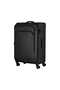 Vibrave 68cm Medium Softcase 4 Double Wheel Expandable Check-In Luggage Trolley Black - 5