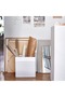 White Organizer Box - Home Layout and Storage, 33X38X33 cm - 6
