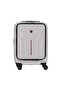 Amplix Hardside Expandable 55cm Cabin Luggage Trolley - Silver - 2