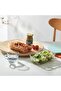 HAVSTOBIS Glass Food Container with Lid 700ml, Transparent/Multicolour 2 Pack | IKEA - 3