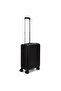Celestra 55cm Hardcase Non-Expandable 4 Double Wheel Cabin Luggage Trolley Black - 5