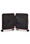 Celestra 55cm Hardcase Non-Expandable 4 Double Wheel Cabin Luggage Trolley Pink - 5