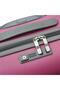 UCB Hardside 55cm Expandable 4 Double Wheel Cabin Luggage Trolley Pink - 8