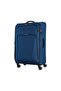 Beaumont Lite Medium Softside Expandable 80cm Check-In Luggage Trolley Blue - 4