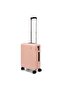 Celestra 55cm Hardcase Non-Expandable 4 Double Wheel Cabin Luggage Trolley Pink - 2