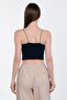 Crop Body with Rope Straps - Navy Blue - 5