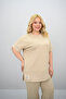 Women's Large Size Modal Fabric Short Sleeve Loose Wide Leg Tracksuit Set 8184-25 - 5