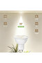 مصابيح LED Gu10 - 7 وات أبيض محايد 4000 كلفن - زاوية شعاع 38 درجة - موفرة للطاقة - مثالية للمنزل. - 4