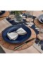 SVARTVIDE Place mat, cork/patterned, 35 cm - 2