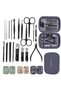 Purple 18 Piece Handy Manicure-Pedicure Set - Hand and Foot Nail Care - 3