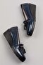 Women's Genuine Leather Wedge Heel Comfortable Stylish Mom Shoes Ell.6821 - 8