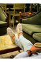 Toorress Beige Knitwear Lace-Up Casual Men's Shoes - Kbc - 3