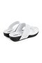 Anatomical Sole Flip Flops Women's Slippers White-Black 36-40 - 4