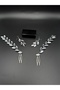 Stylish Leaf Hair and Earrings Set - 2