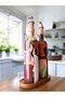 African Women's Themed Handmade 750 ml Olive Oil Liquid Bottle Oil Pot Oil Bottle Set of 2 - 2