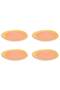 12-Piece Gradient Orange Dinnerware Set Service for 4 with Plates & Bowls - 5